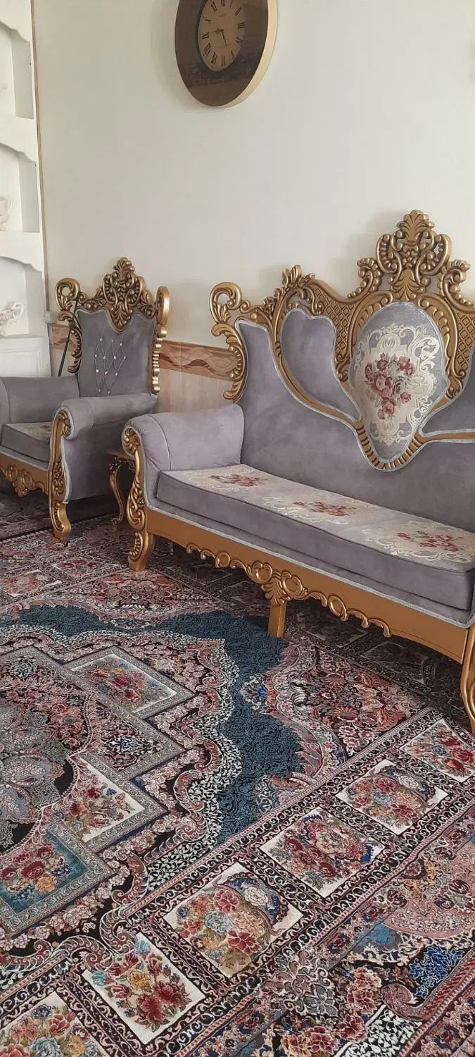 مبلمان هفت نفره|مبلمان خانگی و میز عسلی|مشهد, پورسینا|دیوار
