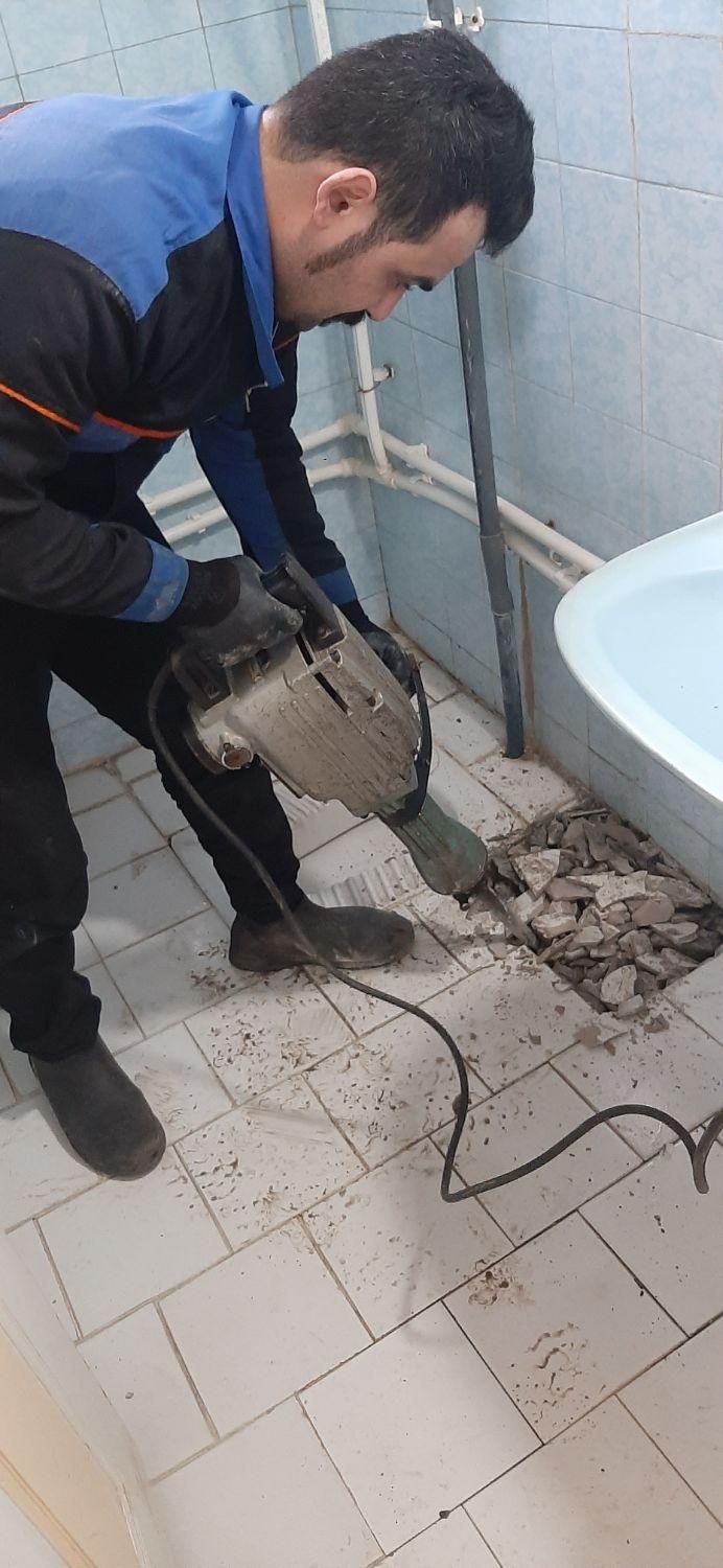 کندهکاری لوله کشی فاضلاب تخریب لایروبی اکو کوچه|خدمات پیشه و مهارت|رشت, استادسرا|دیوار
