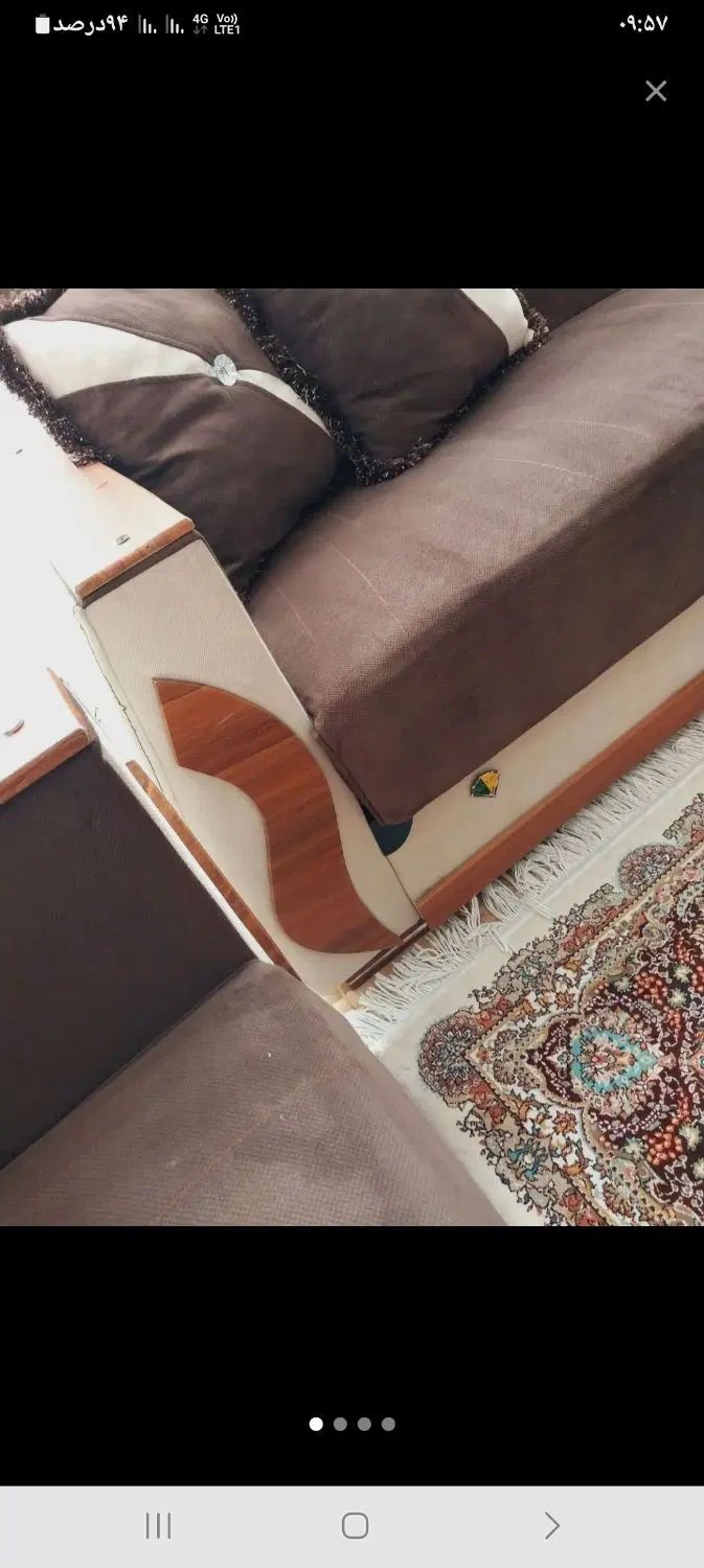 مبل تخت شو تاشو ۱۰نفره اصل ترکیه همراه میز۳تایی|مبلمان خانگی و میز عسلی|تبریز, |دیوار
