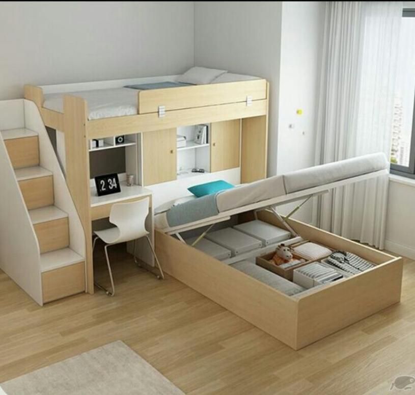 تخت دوطبقه ۷۱۲۳ /تخت یکنفره۴۳۲|تخت و سرویس خواب|اصفهان, باغ فدک|دیوار