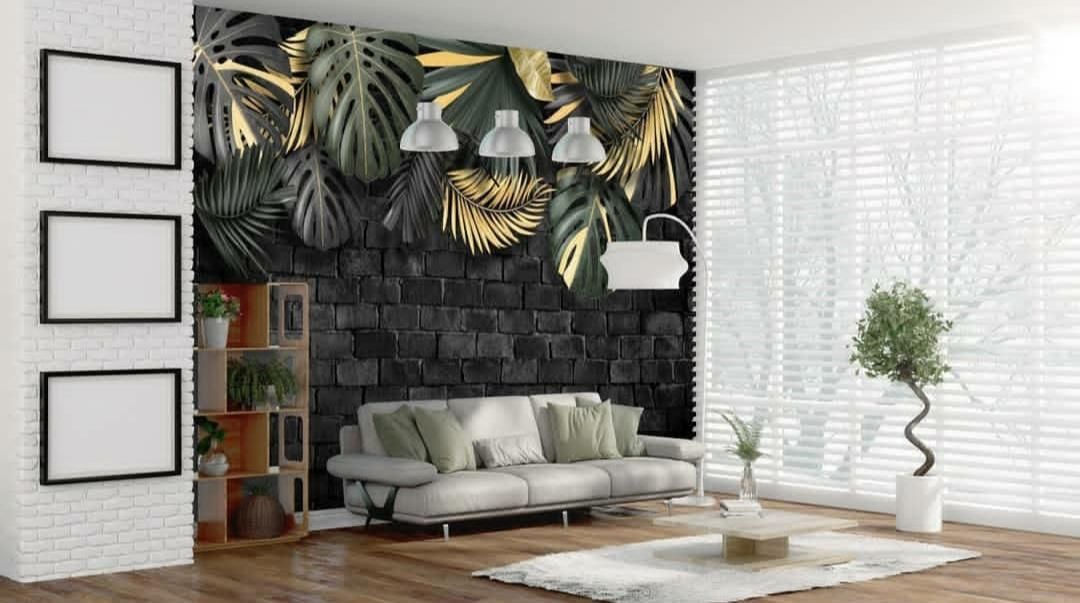 نصب کاغذ دیواری .پوستر .نقاشی ساختمان|خدمات پیشه و مهارت|تهران, یافت آباد جنوبی|دیوار