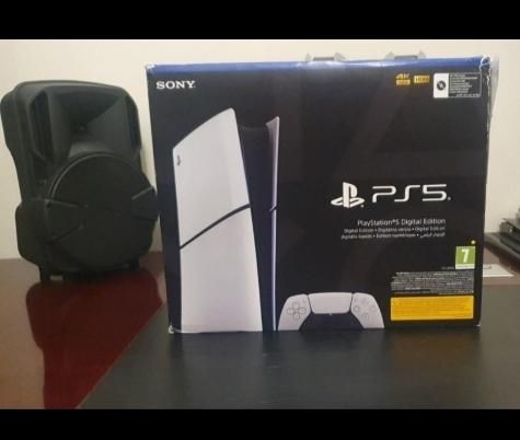ps5 slim به همراه دو دسته اورجینال|کنسول، بازی ویدئویی و آنلاین|مشهد, جاهد شهر|دیوار