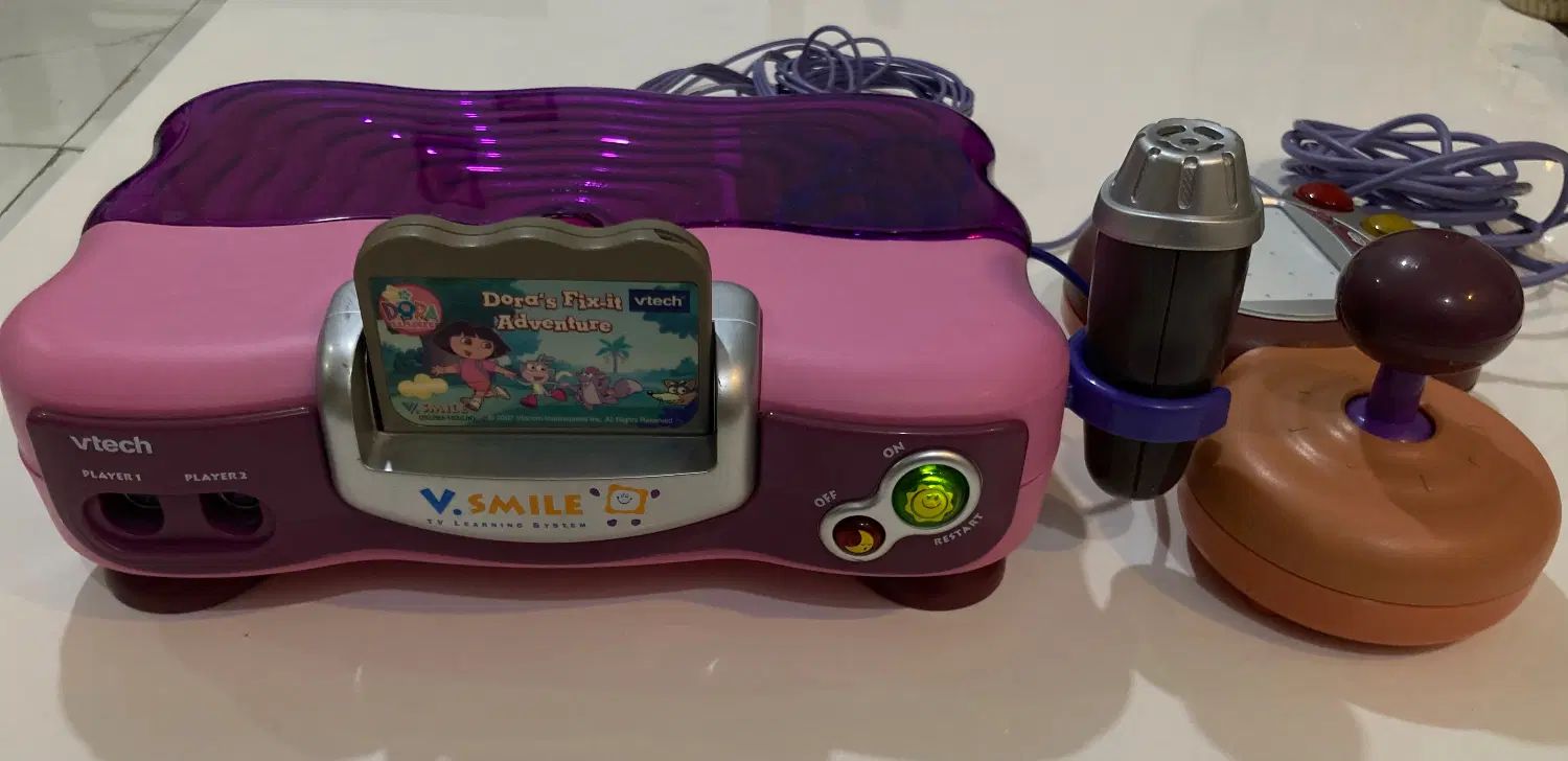 کنسول بازی ویتک کمیاب VTech VSmile|کنسول، بازی ویدئویی و آنلاین|تهران, سازمان برنامه جنوبی|دیوار