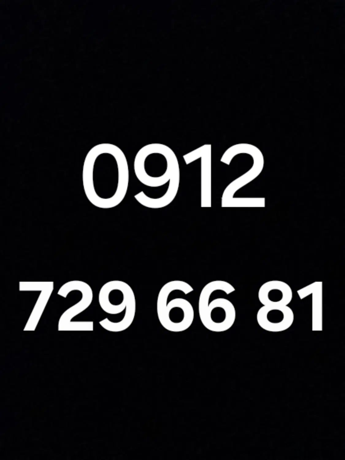 0912.729.66.81|سیم‌کارت|تهران, سلسبیل شمالی|دیوار