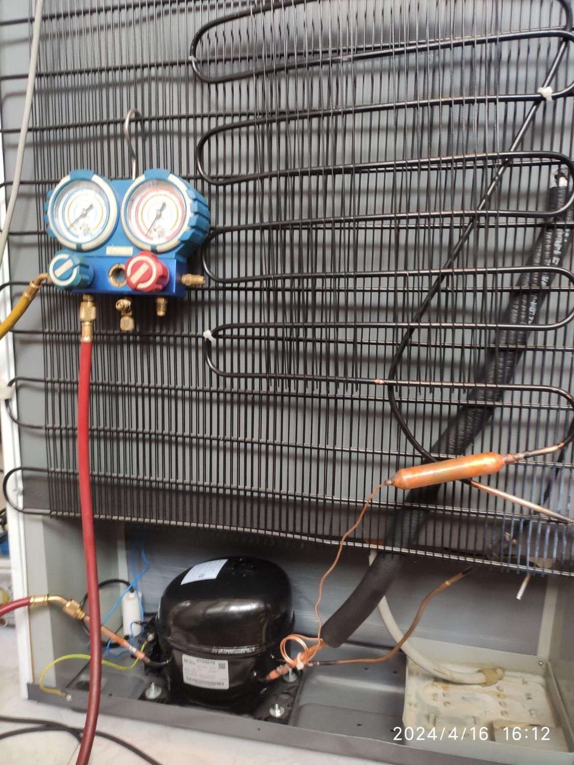 تعمیرات یخچال فریزر شارژ گاز خانگی فروشگاهی|خدمات پیشه و مهارت|همدان, |دیوار