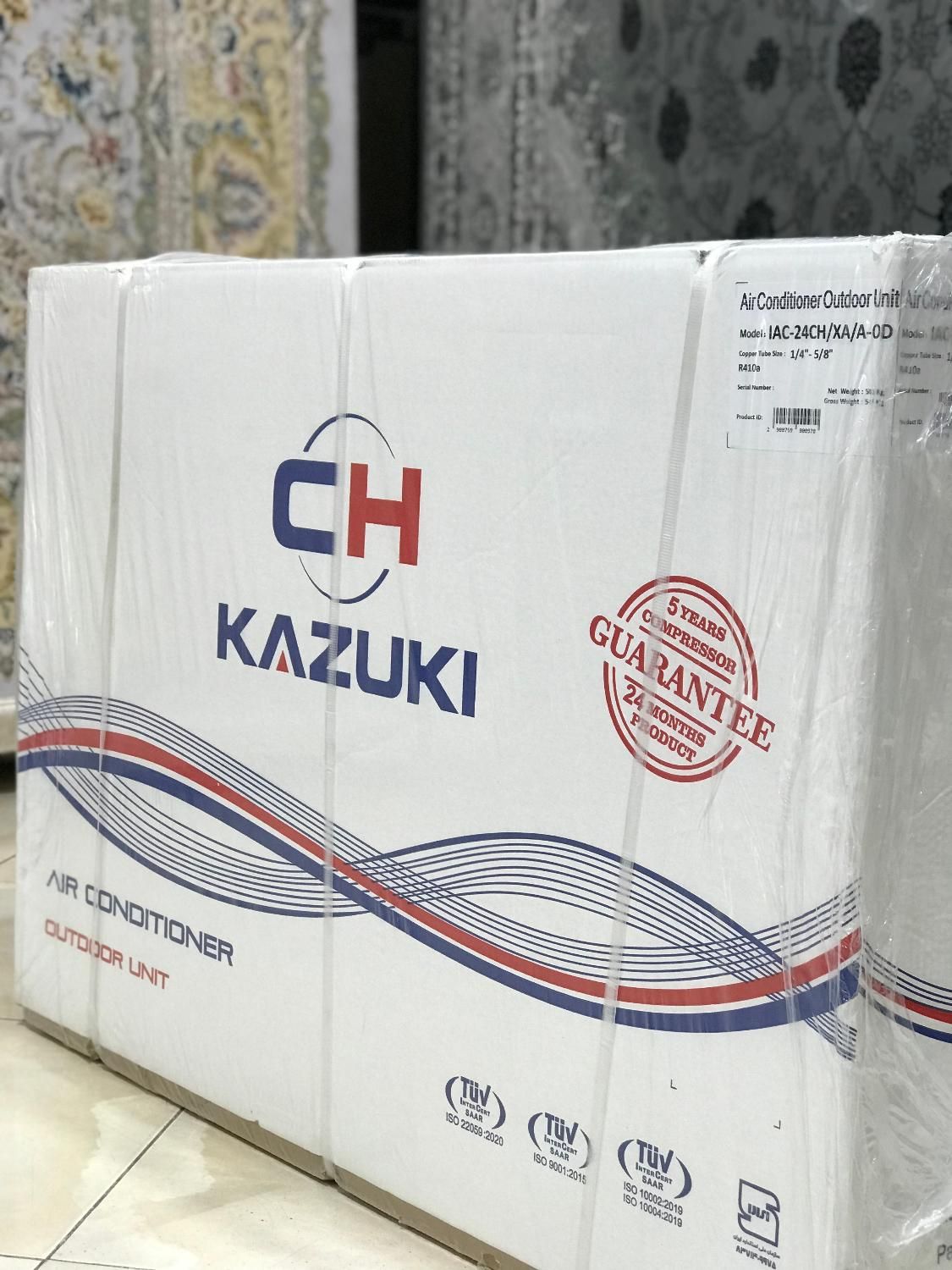 کولرگازی 30000 کازوکی|کولر گازی و فن‌کوئل|قرچک, |دیوار