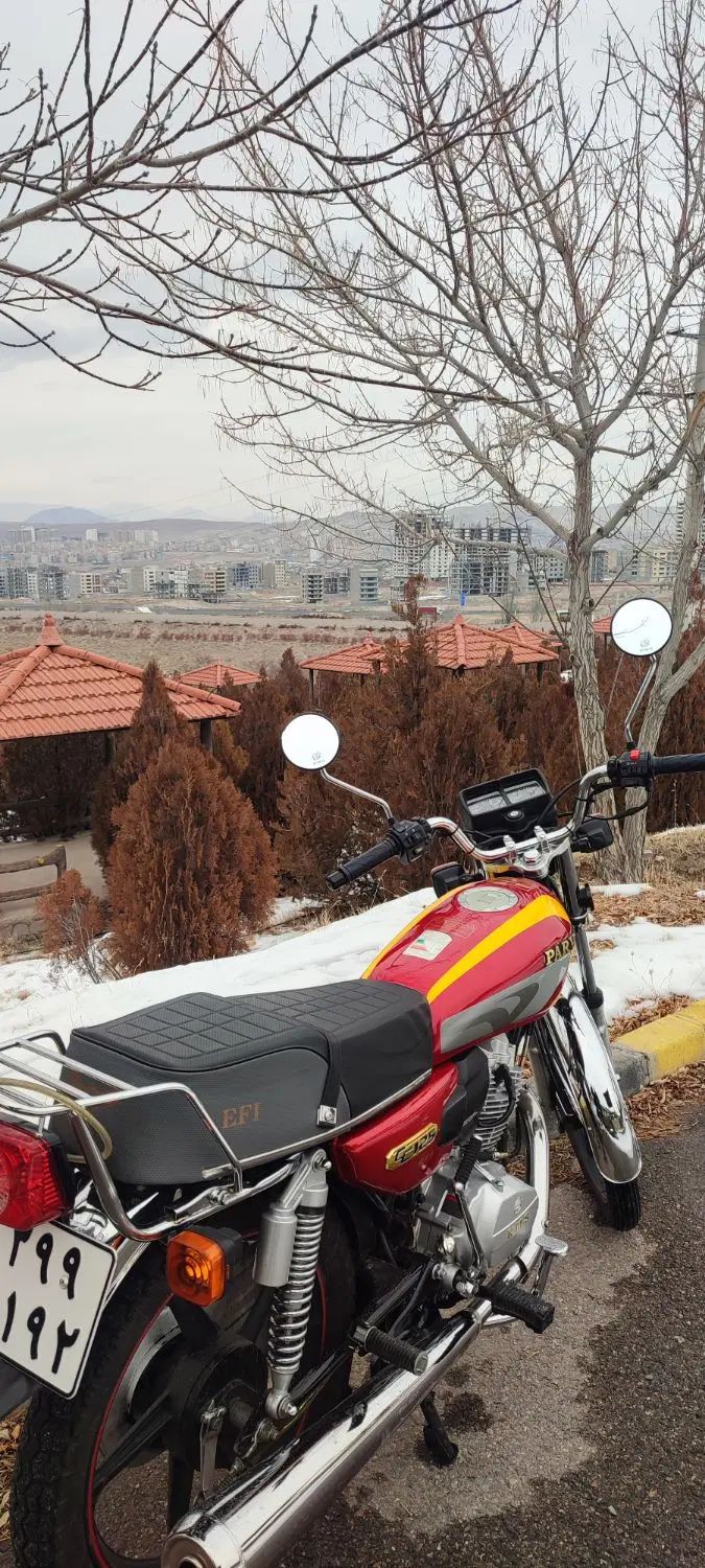 موتور پرواز 125cc مدل402 استارتی5دنده|موتورسیکلت|تبریز, |دیوار