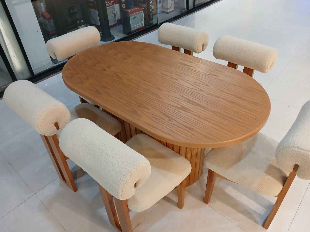 میز ناهار خوری مدل تی|میز و صندلی غذاخوری|مشهد, خواجه ربیع|دیوار