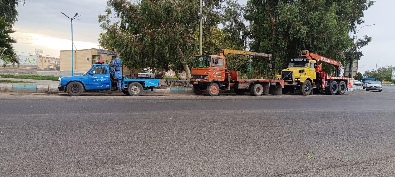 یدک کش جرثقیل۱تن تا۲۰تن و خودروبربم امداد|خدمات حمل و نقل|بم, |دیوار