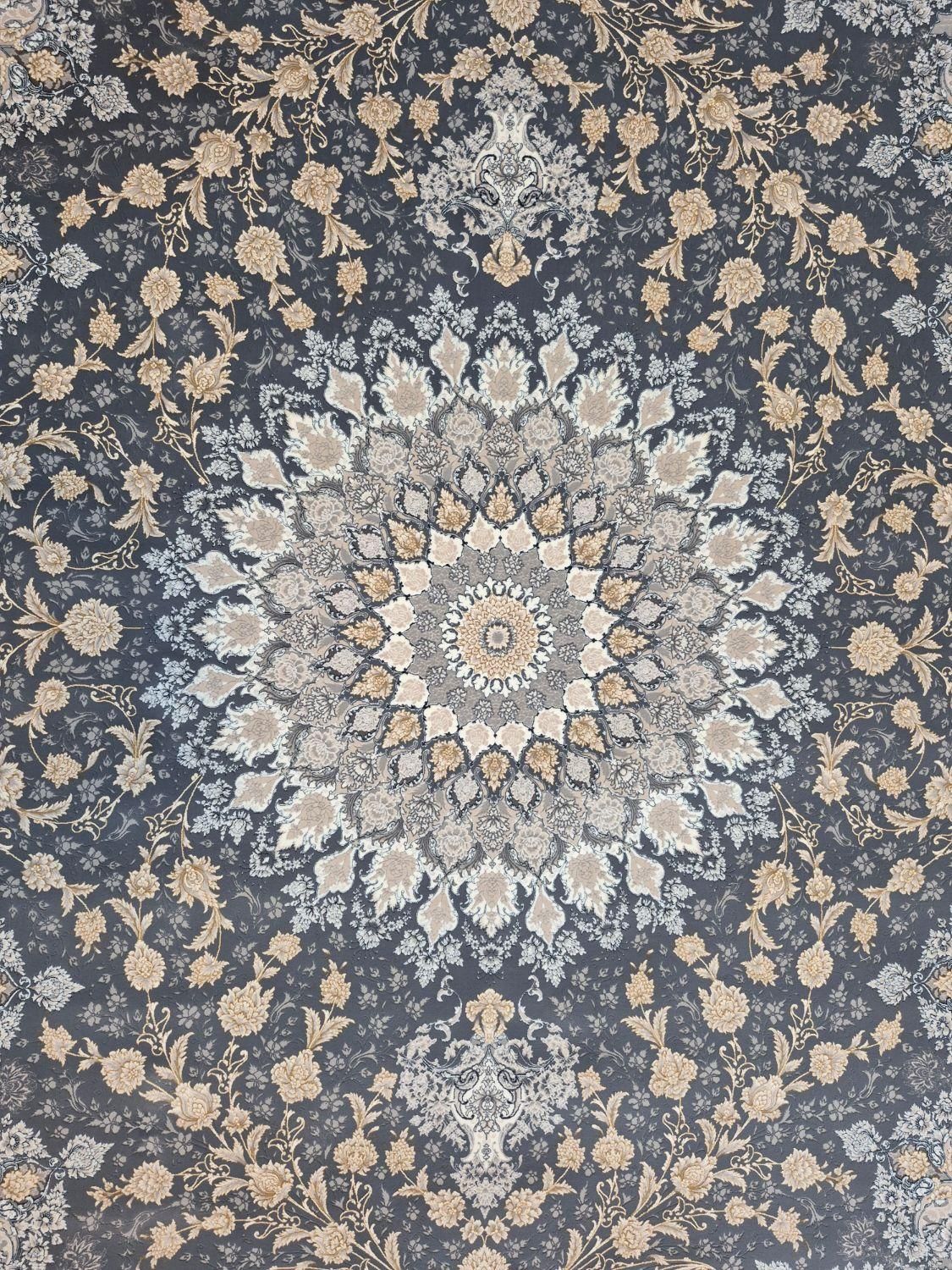 فرش ماشینی ۱ جفت ۹ متری ۱۲۰۰ شانه، گالری فرش ایران|فرش|مشهد, حجت|دیوار