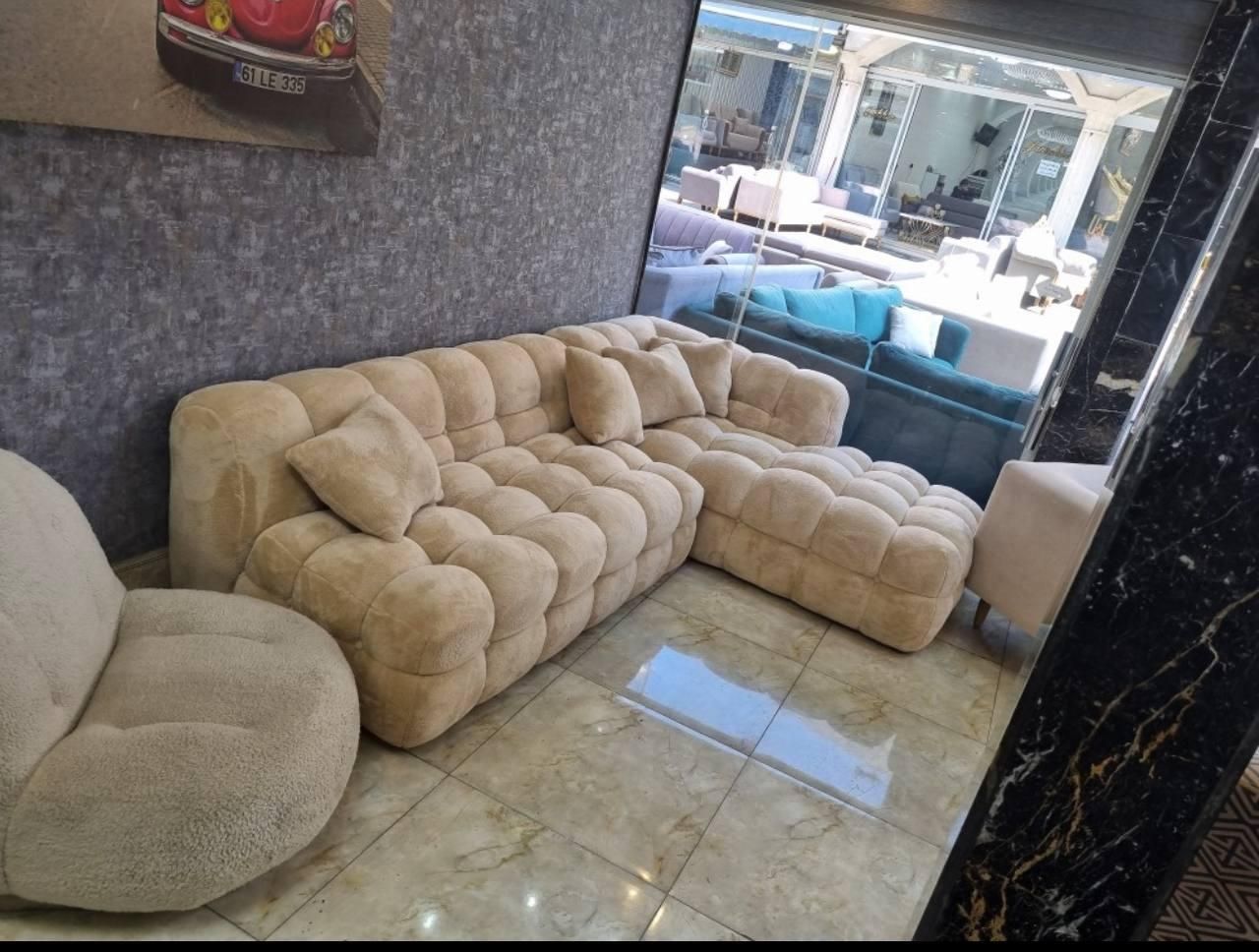 مبل راحتی چستر ال تدی / کم جا /کلاف روس|مبلمان خانگی و میز عسلی|مشکین‌دشت, |دیوار