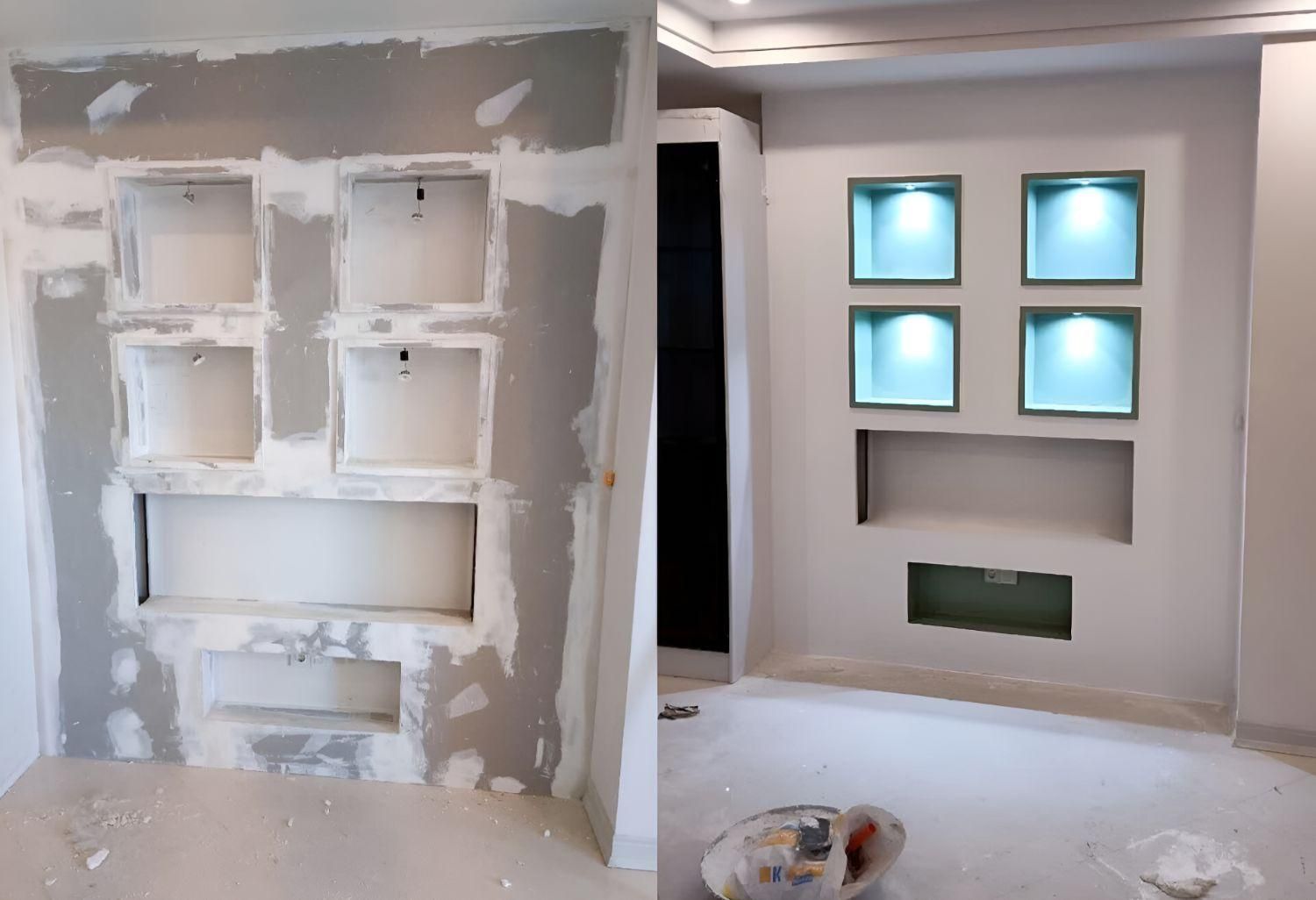 رنگ آمیزی رنگ کاری کاغذدیواری ودکوراسیون داخلی|خدمات پیشه و مهارت|دزفول, |دیوار