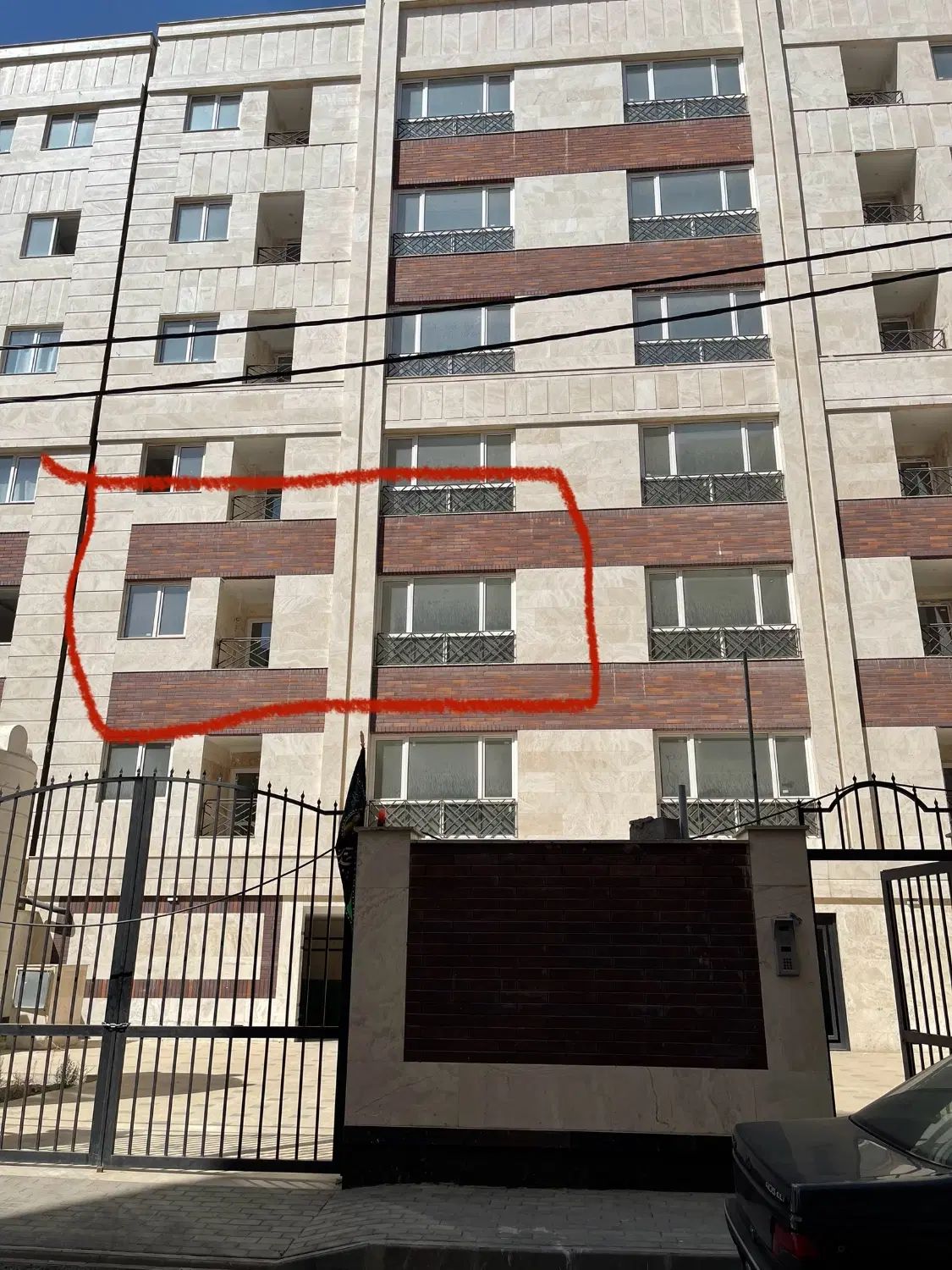 آپارتمان،رو به نما،رو به آفتاب ،نوساز،کلیدخام|فروش آپارتمان|کرج, کوی امامیه|دیوار