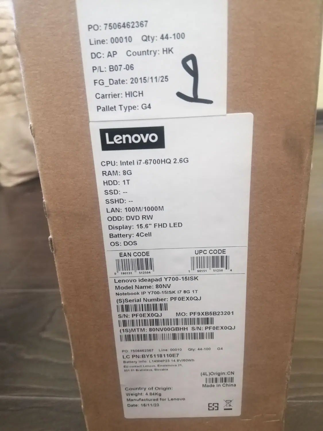 لپتاپ گیمینگ lenovo y700 ideapad|رایانه همراه|تبریز, |دیوار