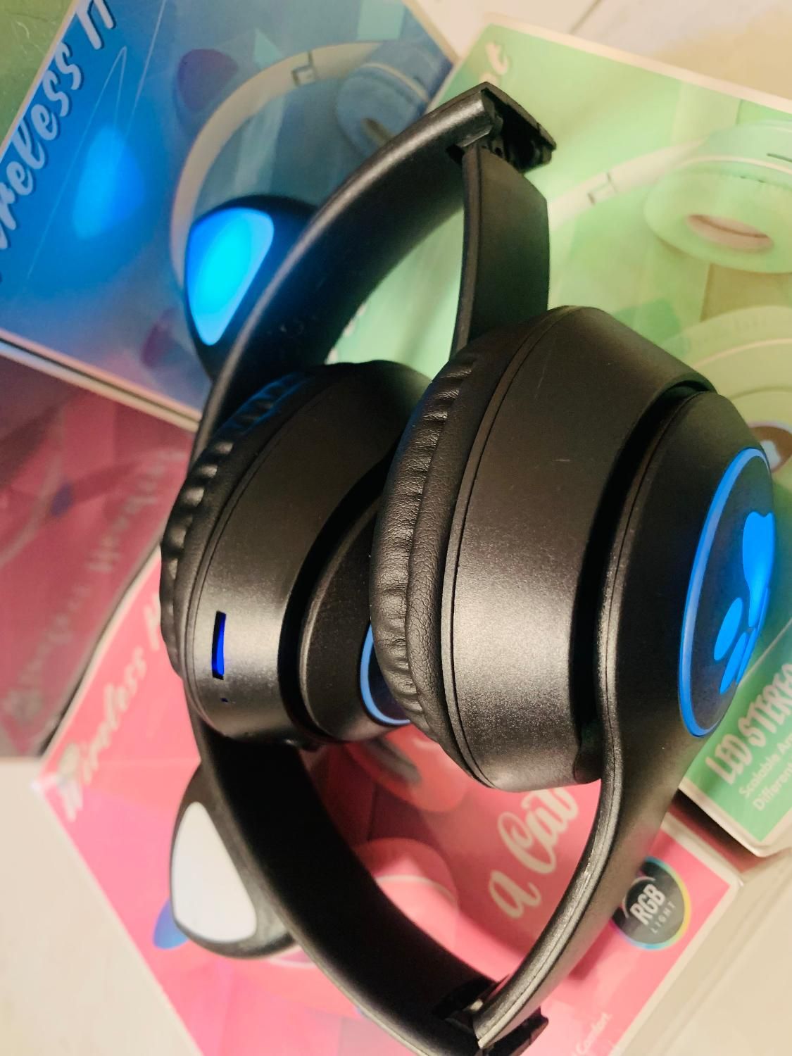 هدفن خرگوشی هدفون عروسکی هدست گربه ای بلوتوثی|لوازم جانبی موبایل و تبلت|مشهد, کوی سیدی|دیوار