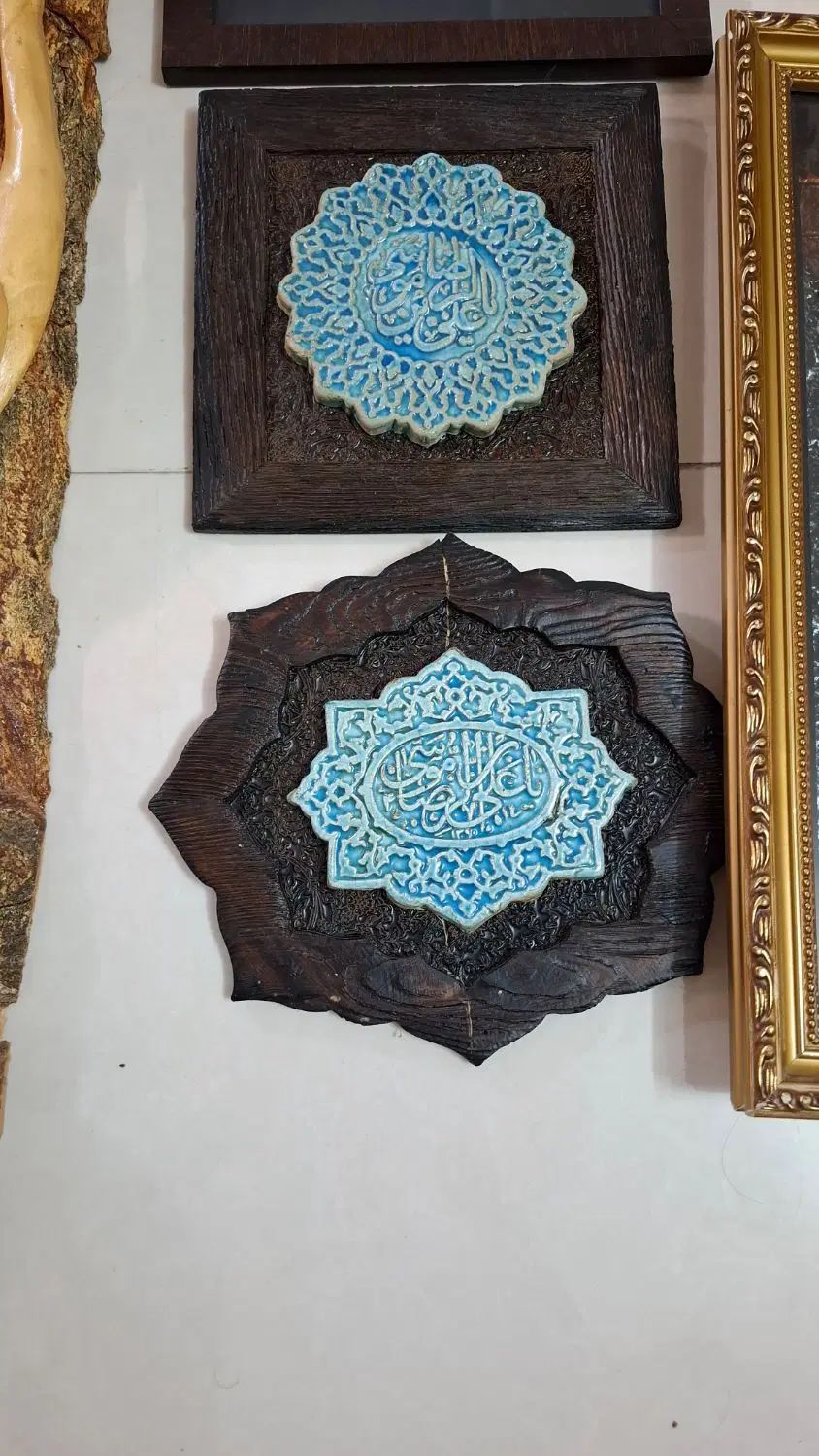 تابلو چوب ومس کاردست|تابلو، نقاشی، عکس|مشهد, طلاب|دیوار