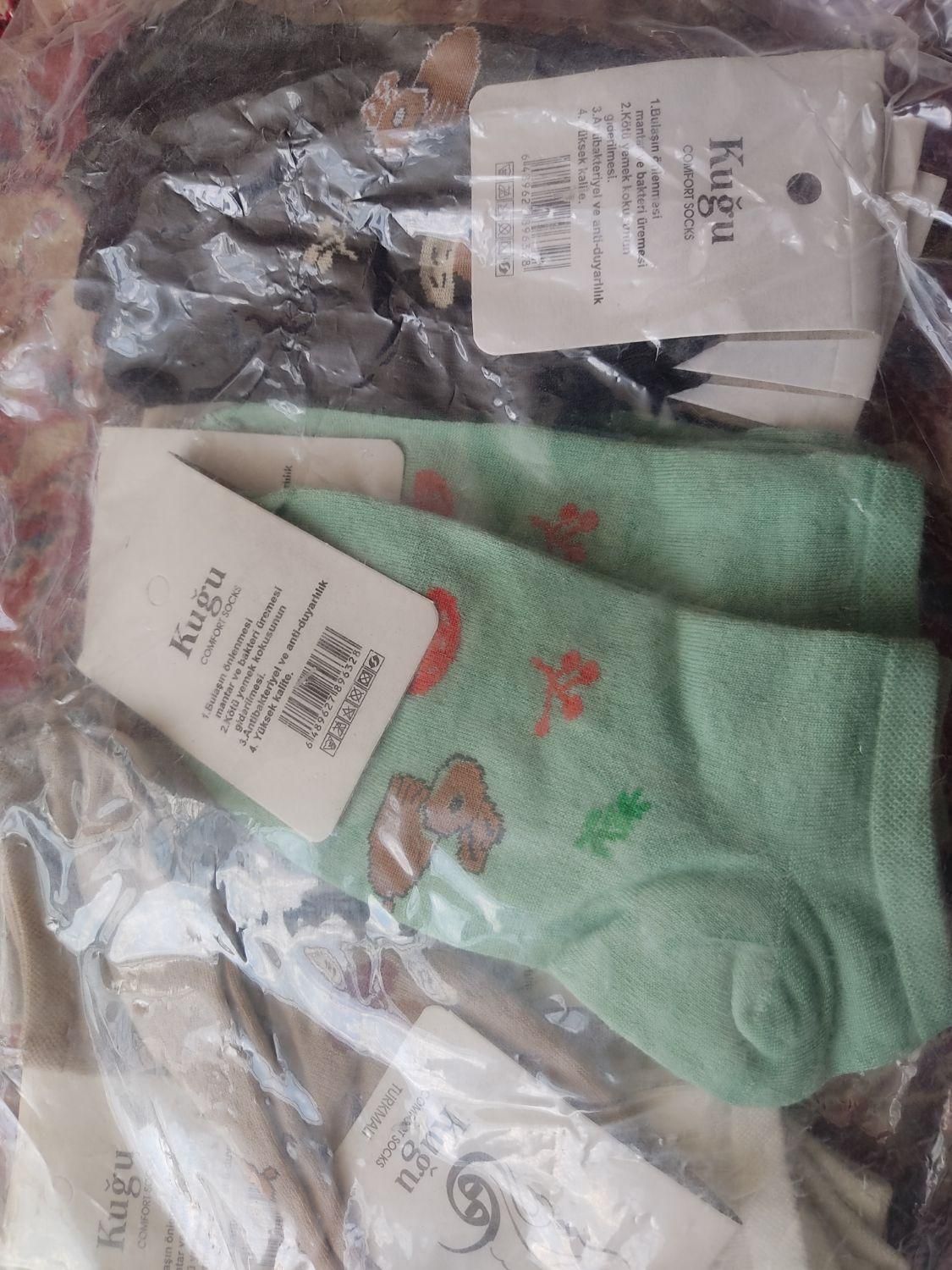 جوراب زنانه مردانه بچه گانه فقط18هزار تومان|لباس|کاشان, فین بزرگ|دیوار