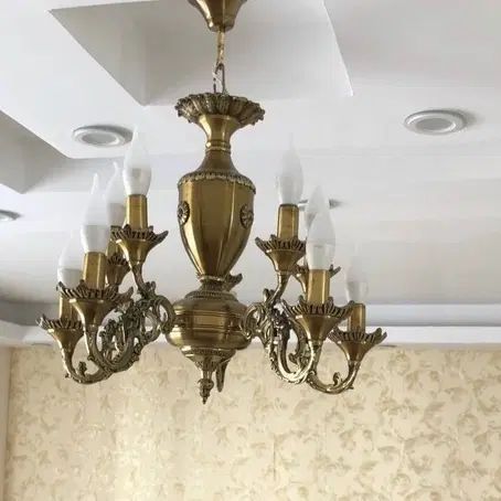 لوستر برنز|لوستر و چراغ آویز|تهران, تهرانپارس شرقی|دیوار