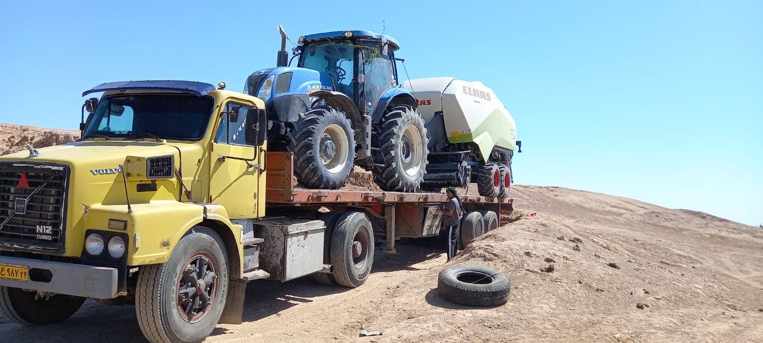 حمل بار با تریلی کفی وکمرشکن|خدمات حمل و نقل|اهواز, شهرک نفت|دیوار