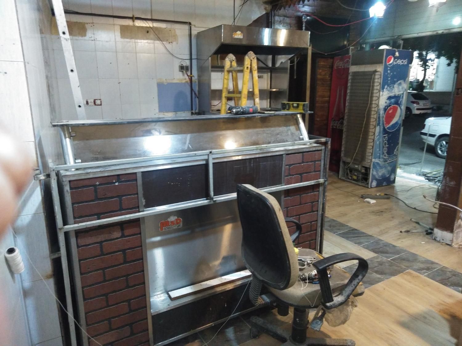 تاپینگ.فرمرکب.تابلو.لوله هواکش|کافیشاپ و رستوران|شیراز, شهرک آرین|دیوار