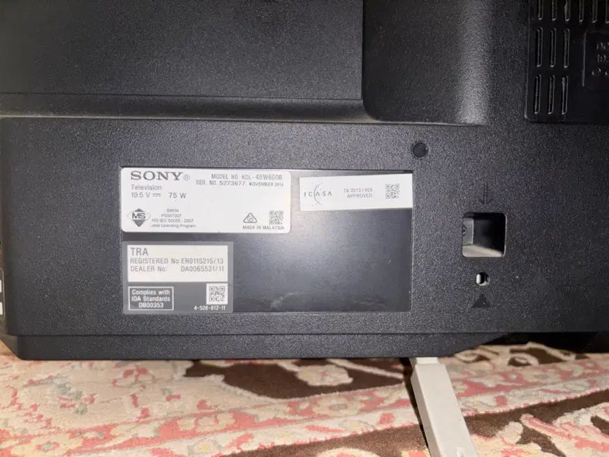 تلوزیون سونی ۴۸ اصلی sony 48inch|تلویزیون و پروژکتور|تهران, تهرانپارس غربی|دیوار
