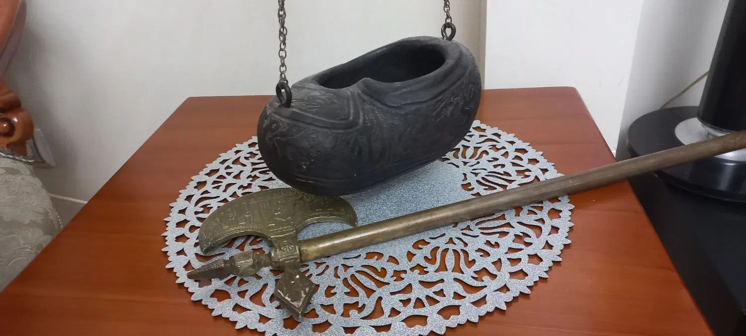 کشگول قدیمی سالم بالای ۱۰۰سال باطبر|کلکسیون اشیاء عتیقه|تهران, شمیران‌نو|دیوار