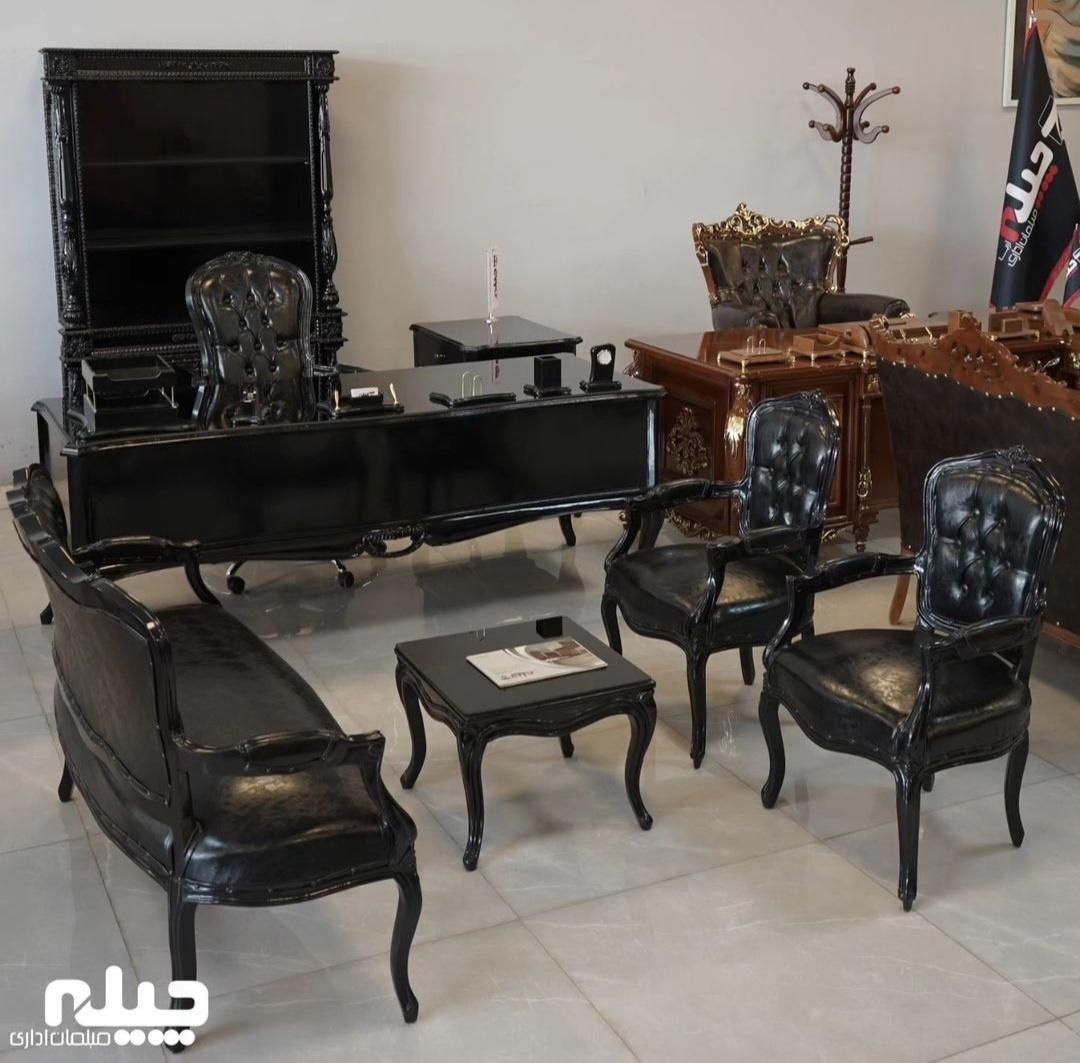 میزمدیریت مبلمان اداری مشکی کلاسیک کتابخونه|دفتر کار|تهران, فاطمی|دیوار