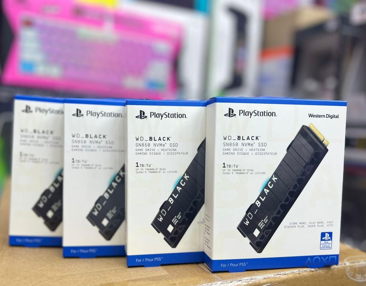 هارد SSD وسترن دیجیتال Black SN850 مخصوص PS5|کنسول، بازی ویدئویی و آنلاین|قم, ارم|دیوار