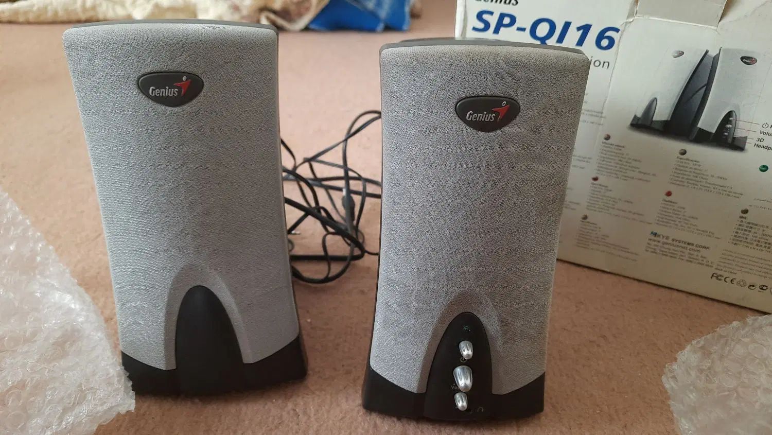 اسپیکر کامپیوتر جنیوس اصلی speaker genius SP-Q16|قطعات و لوازم جانبی رایانه|تهران, وحیدیه|دیوار