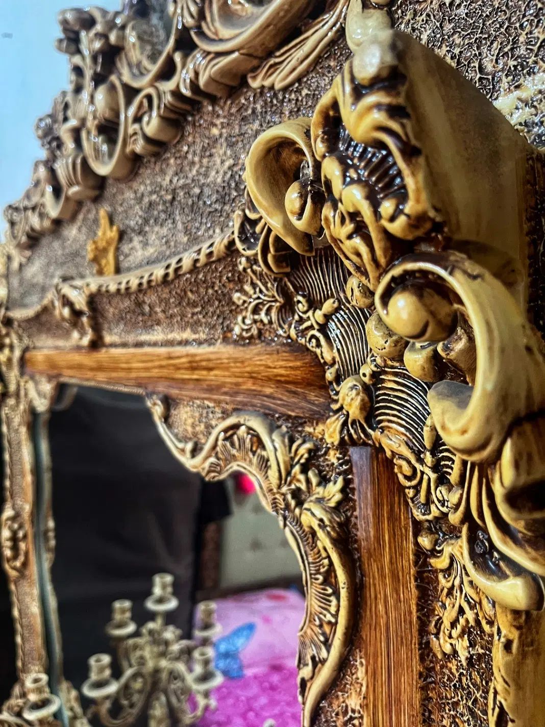 کنسول و آیینه سلطنتی|مبلمان خانگی و میز عسلی|رشت, استقامت ۱|دیوار