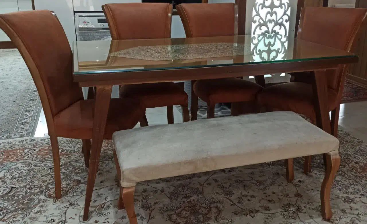 میز ناهار خوری ۶ نفر|میز و صندلی غذاخوری|اصفهان, شهرک امام زمان|دیوار