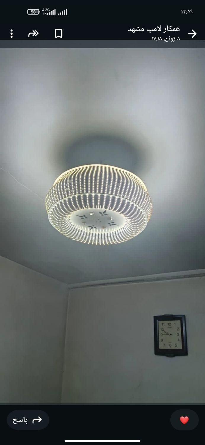 لوستر دستساز|لامپ و چراغ|گرگان, |دیوار