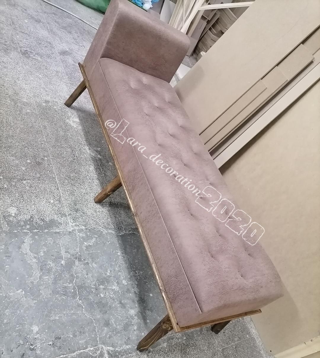 کاناپه نیمکت پاف ۱۶۰سانتی کد 264|صندلی و نیمکت|تبریز, |دیوار