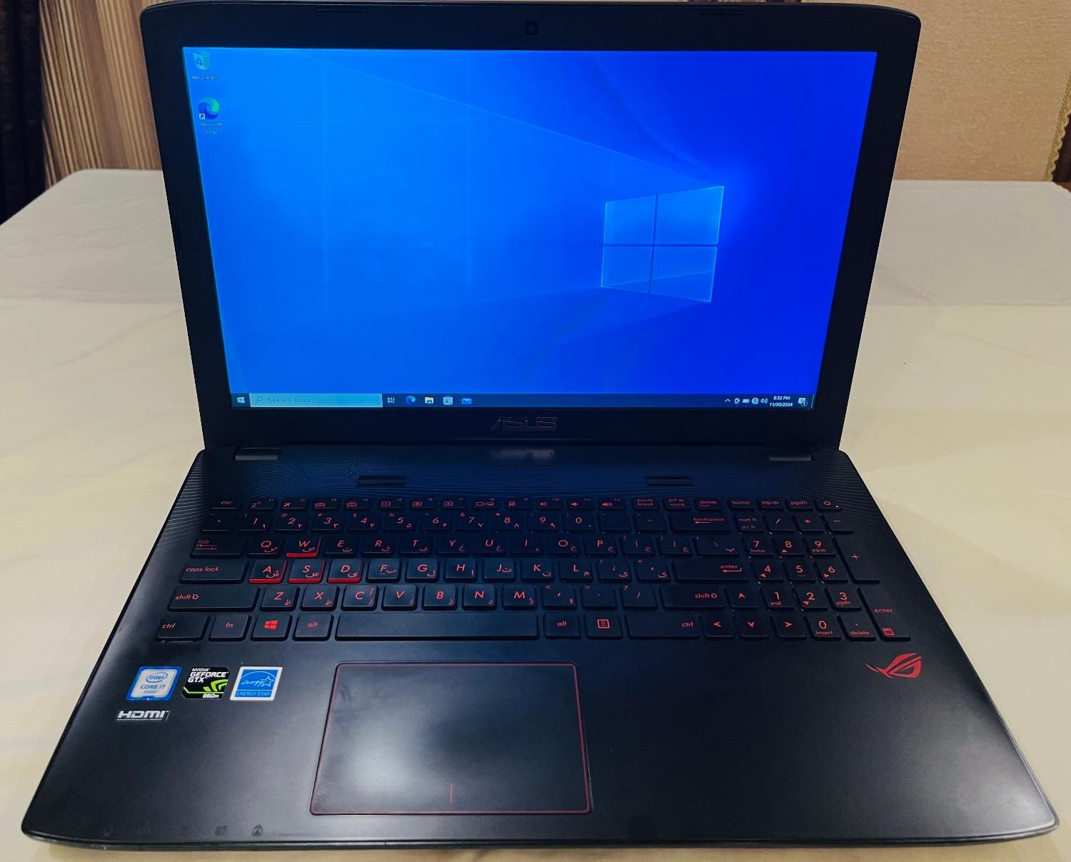 لپ تاپ گیمینگ ایسوس - ASUS ROG GL552VW|رایانه همراه|تهران, شهرک ژاندارمری|دیوار