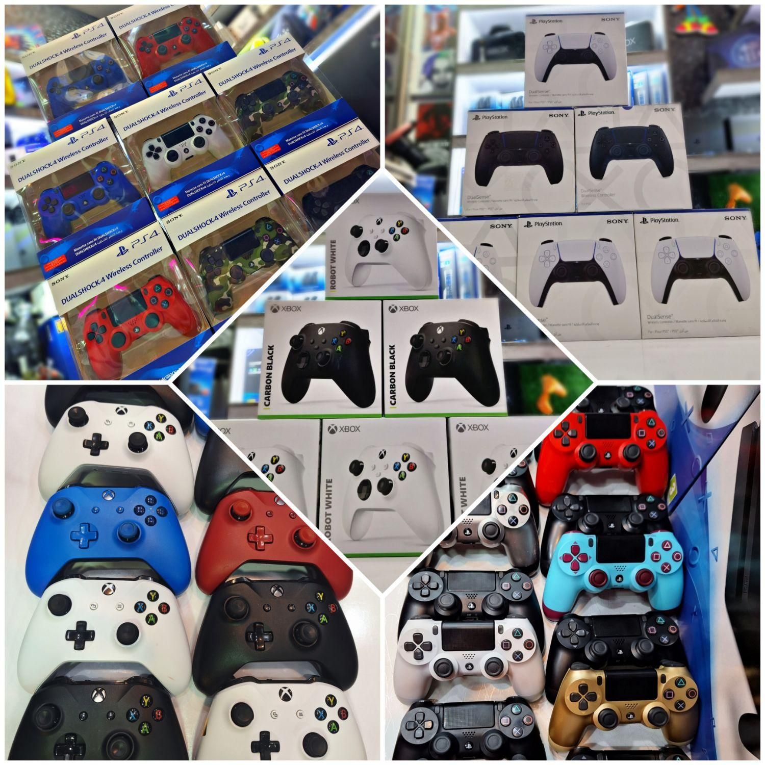 انواع دسته کنسول XBOX/PS|کنسول، بازی ویدئویی و آنلاین|ارومیه, |دیوار