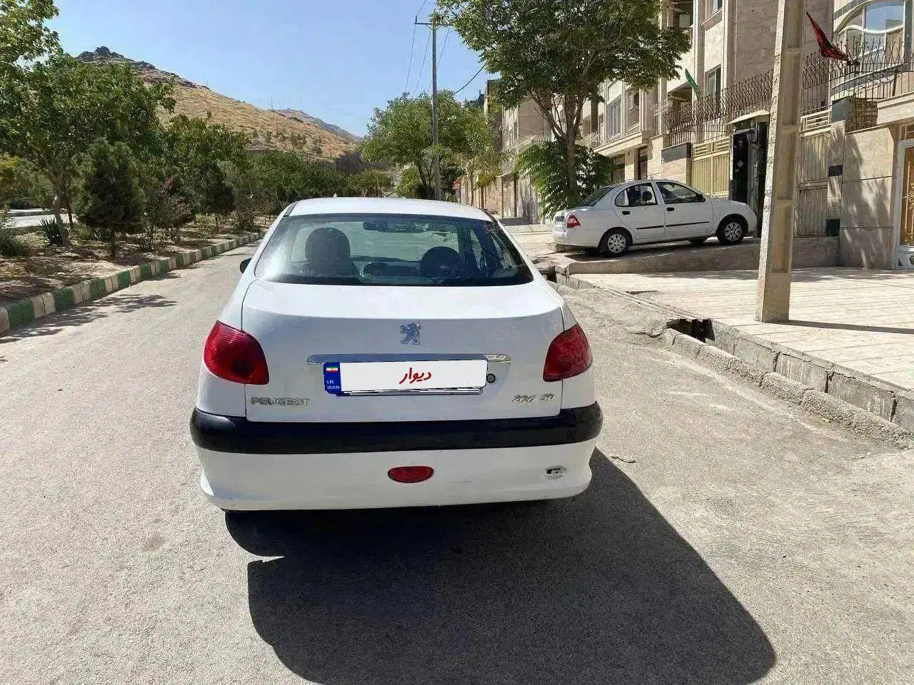 پژو 206 SD V8، مدل ۱۳۹۱|خودرو سواری و وانت|مشهد, کوی المهدی|دیوار