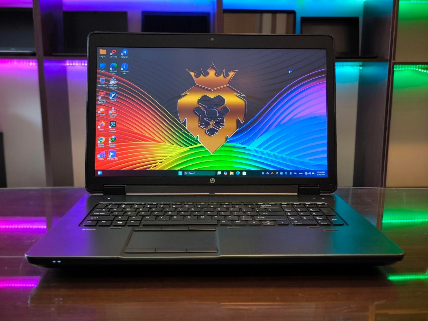هیولای ۸ هسته ۱۷ اینچی HP گرافیک ۲ و ۴ گیم و رندر|رایانه همراه|تهران, میدان ولیعصر|دیوار