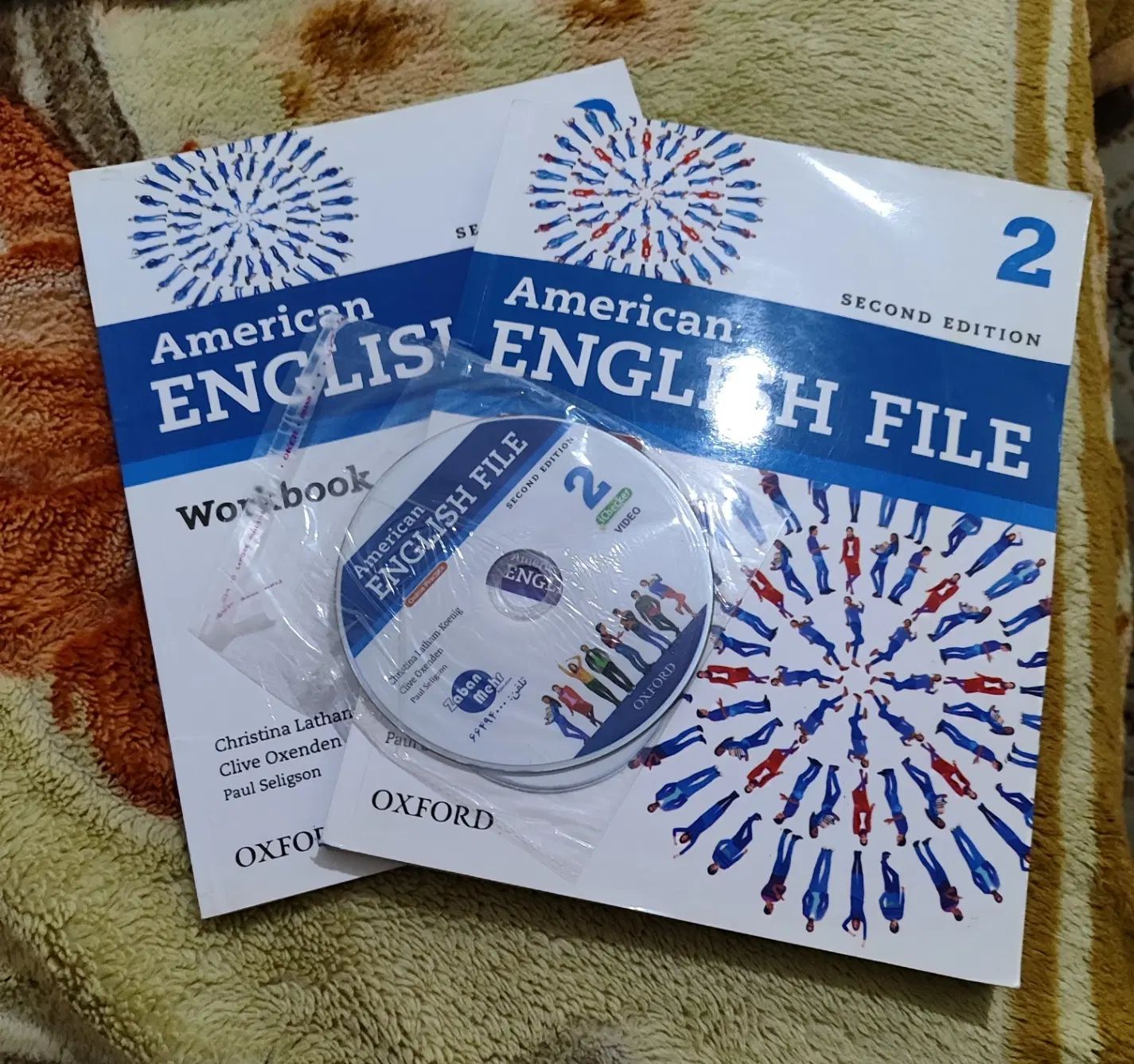 کتاب اصلی و  کار  American English File 2|کتاب و مجله آموزشی|تهران, شهر زیبا|دیوار