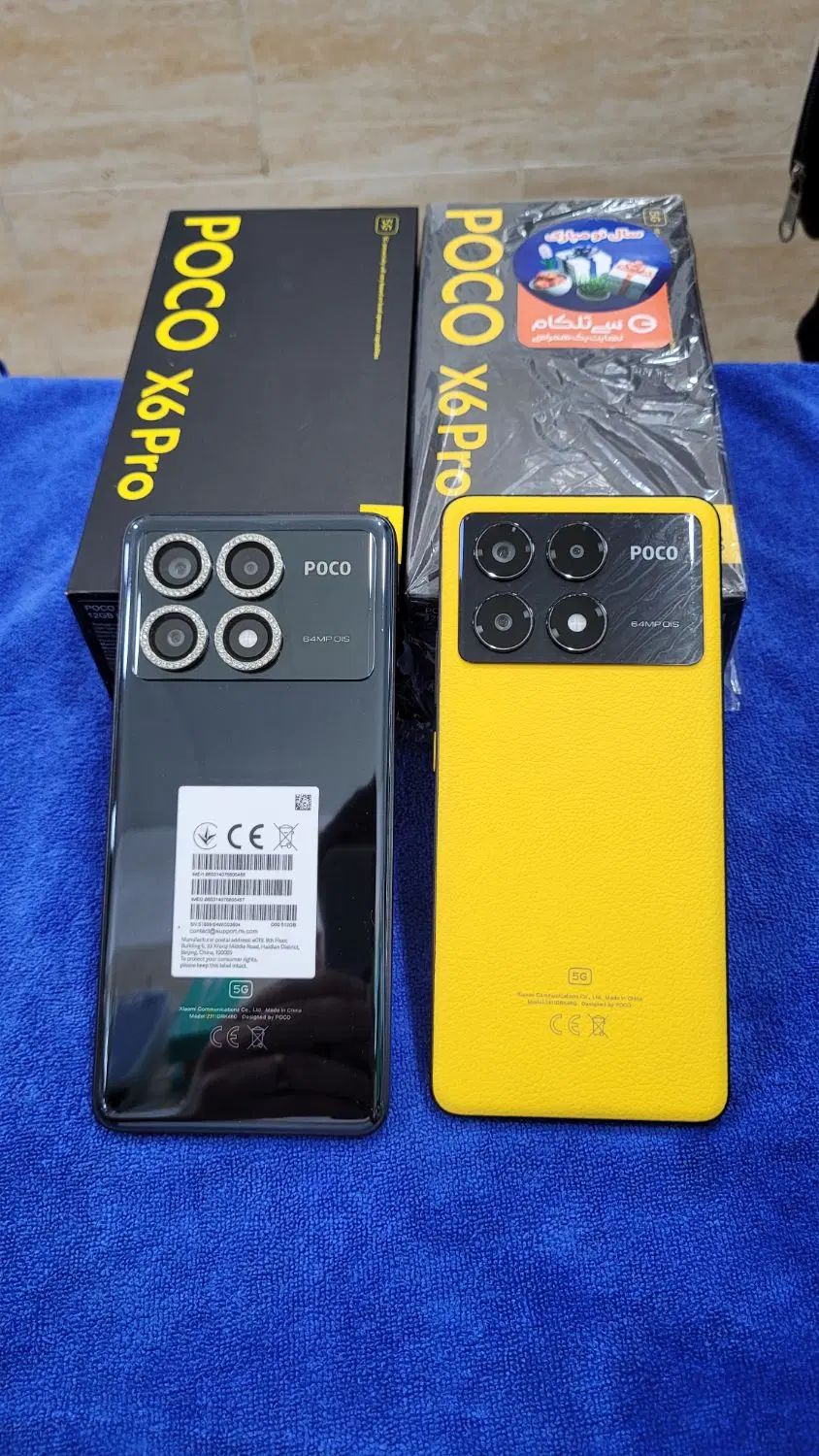 پوکو X6 PRO حافظه ۵۱۲ رام ۱۲ (فروشگاه موبایل تکنو)|موبایل|کرمانشاه, |دیوار