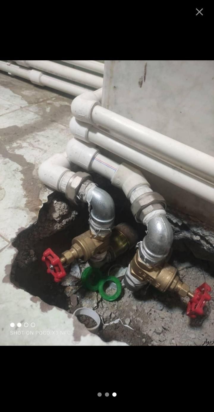 نشت یابی و لوله کشی|خدمات پیشه و مهارت|فولادشهر, فولادشهر|دیوار