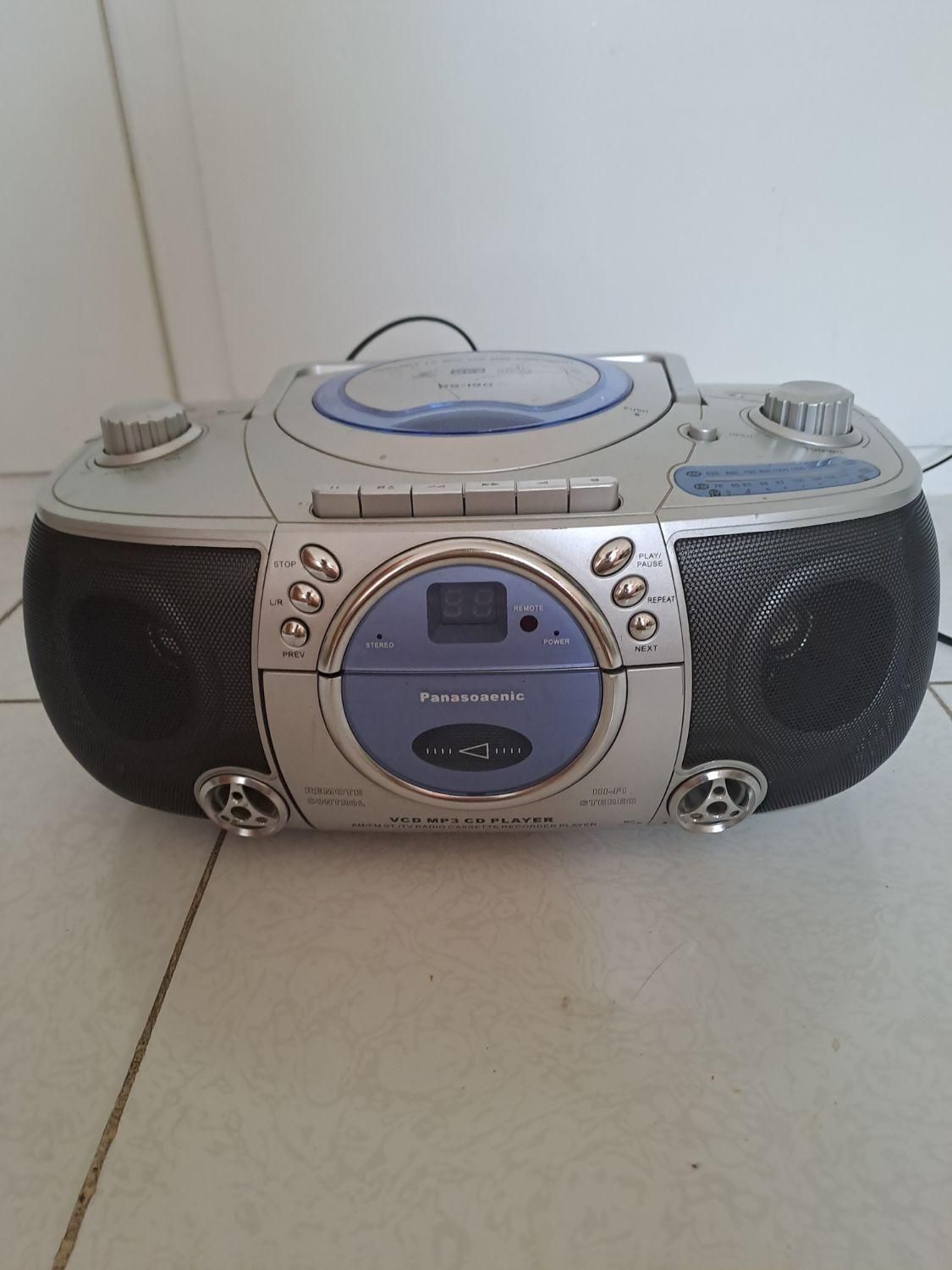 ضبط صوت و رادیو دستی panasoaenic|سیستم صوتی خانگی|تهران, اختیاریه|دیوار