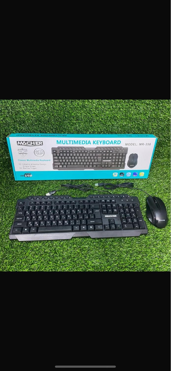 کیبرد وموس بی سیم دلتا|قطعات و لوازم جانبی رایانه|اسلام‌شهر, |دیوار