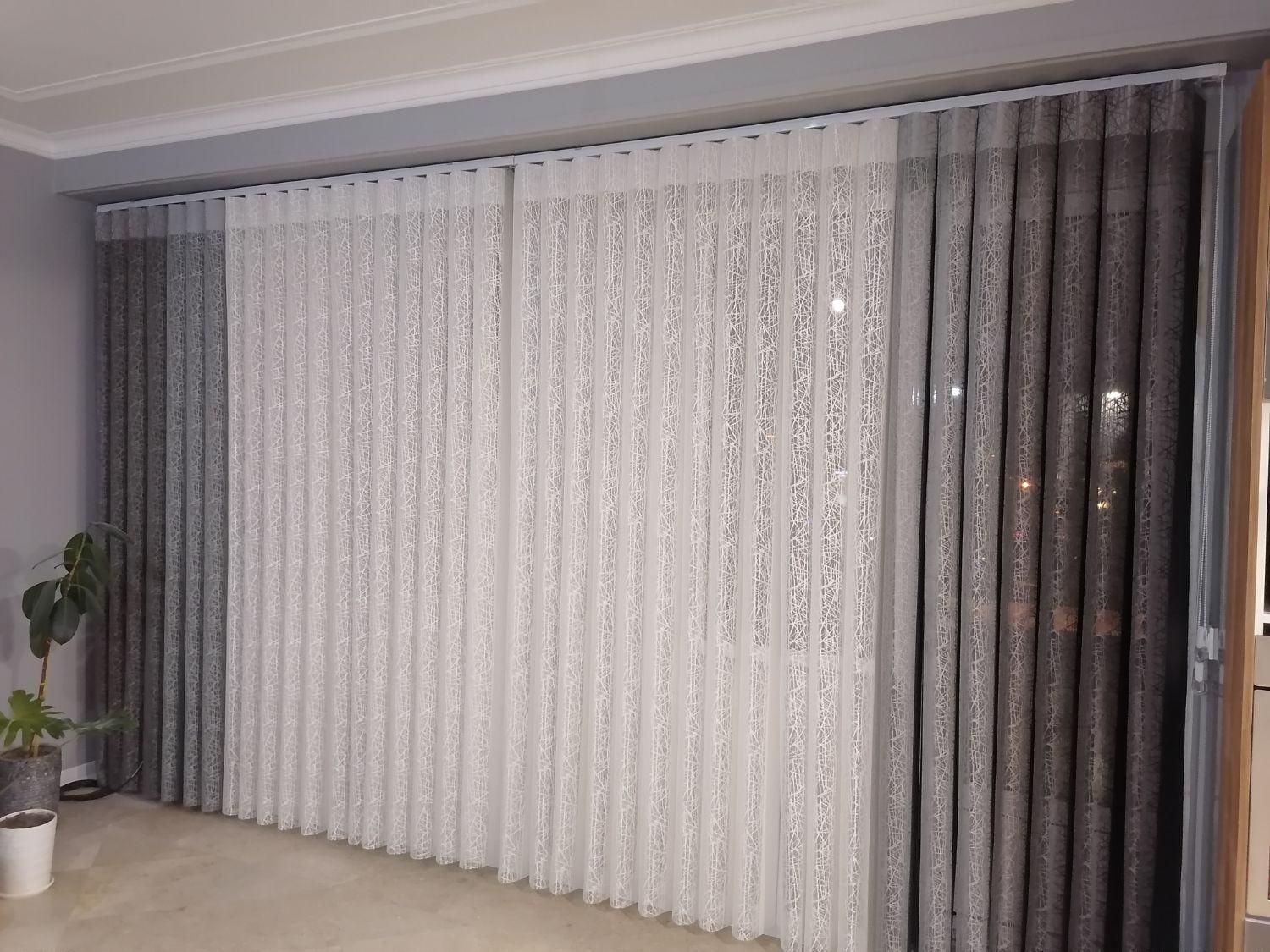 زبرا. پرده عمودی. کرکره فلزی.3سال ضمانت|پرده، رانر، رومیزی|مشهد, شریف|دیوار