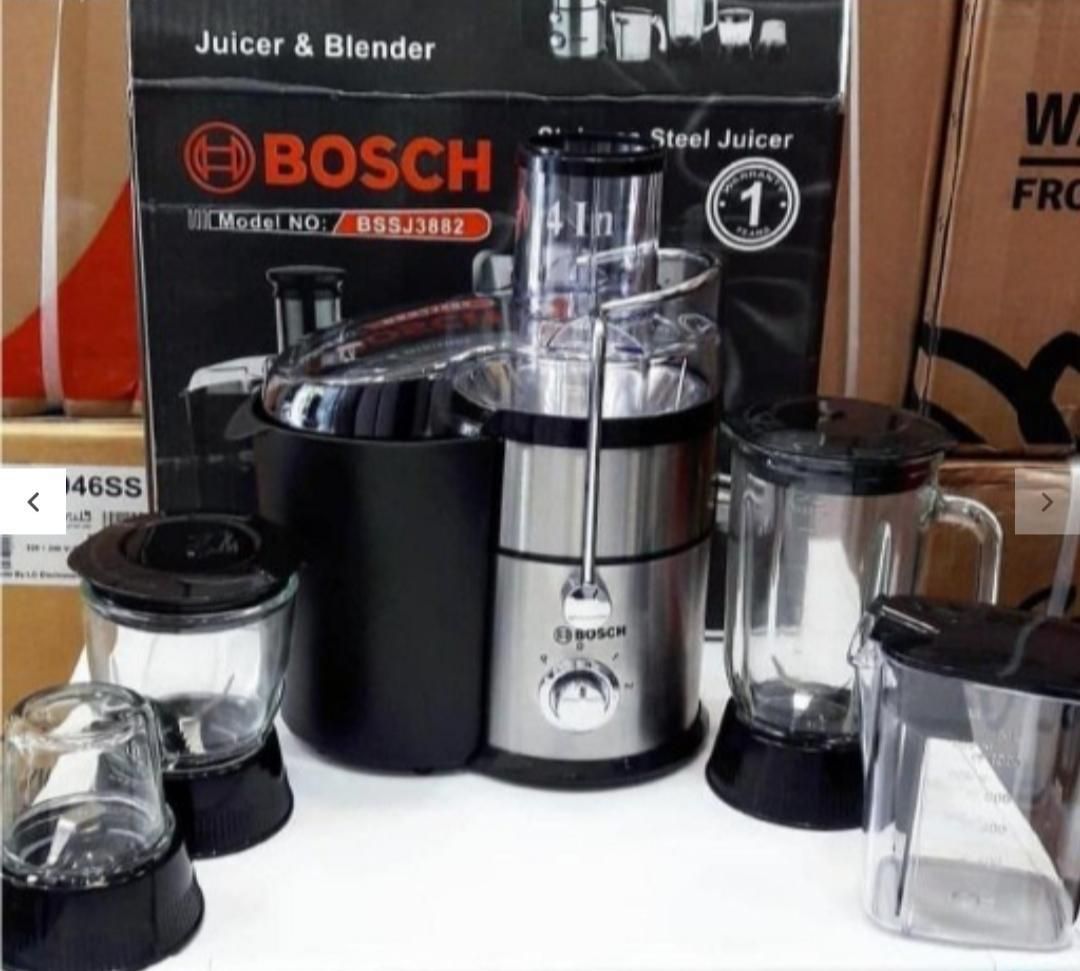 آبمیوه گیری مخلوط کن آسیاب خردکن 1200 وات بوش اصلی|آبمیوه‌گیر و آب‌مرکبات‌گیر|قم, بلوار امین و ساحلی|دیوار