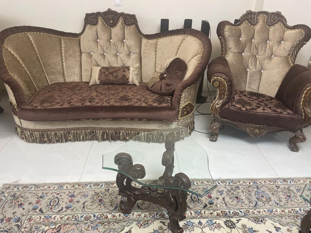 مبلمان شیک در حد نو|مبلمان خانگی و میز عسلی|اصفهان, فیض|دیوار