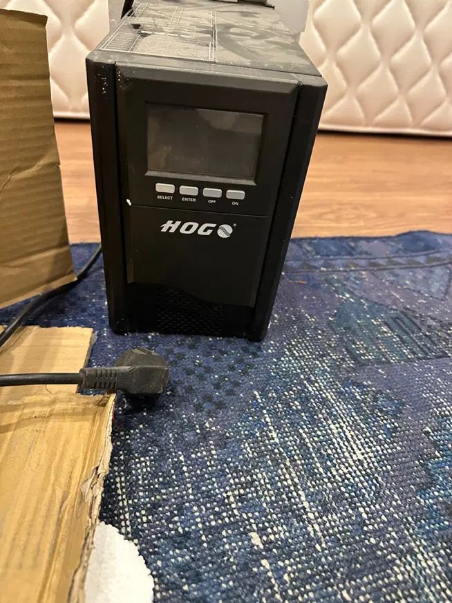 یو پی اس HOG 1KVA/0.9KWبا ۳عدد باطری یورونت ۱۲V۲۶A|قطعات و لوازم جانبی رایانه|تهران, ظفر|دیوار