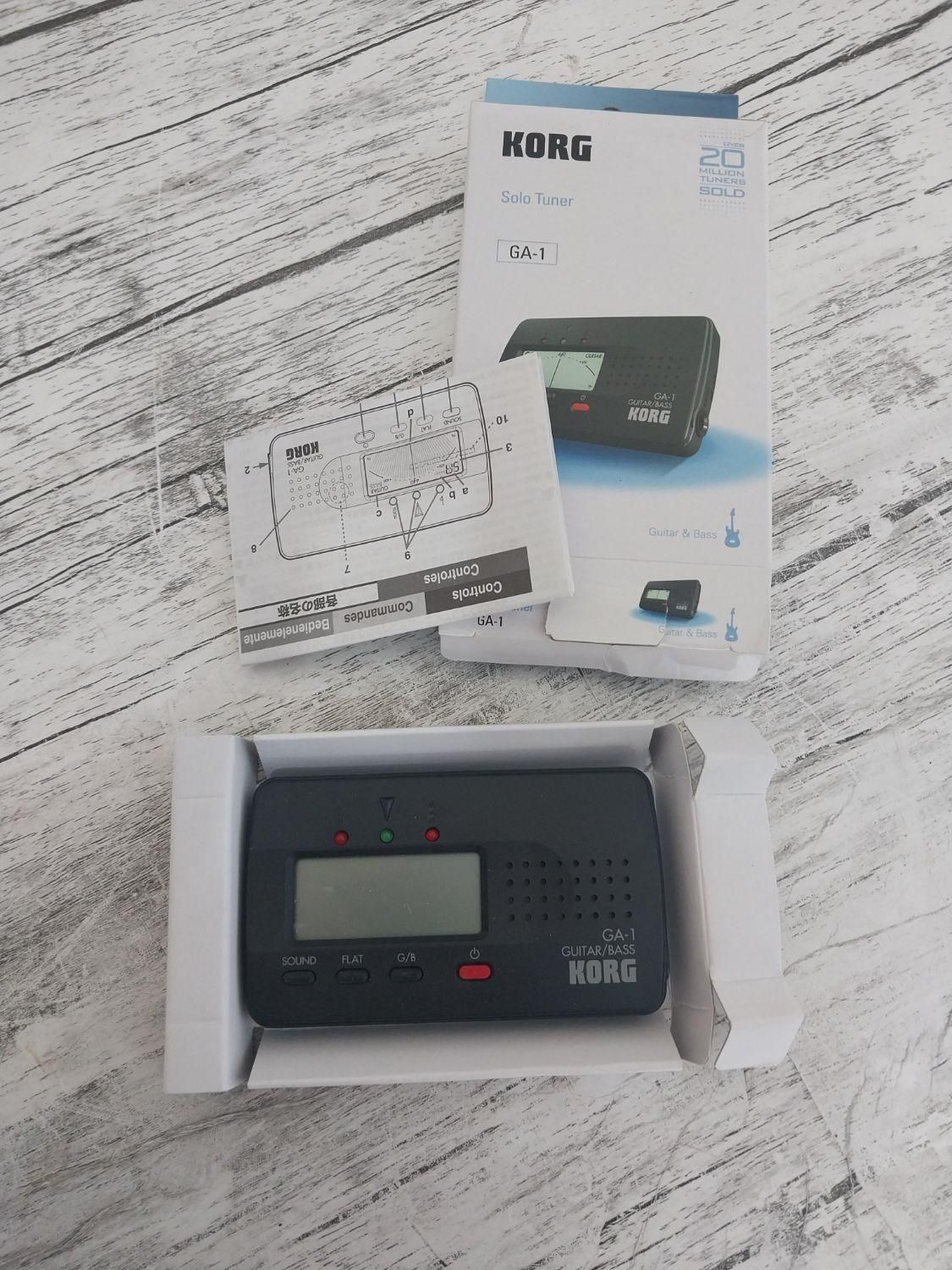 تیونر گیتار کرگ Korg GA-1|گیتار، بیس، امپلیفایر|تهران, دکتر هوشیار|دیوار
