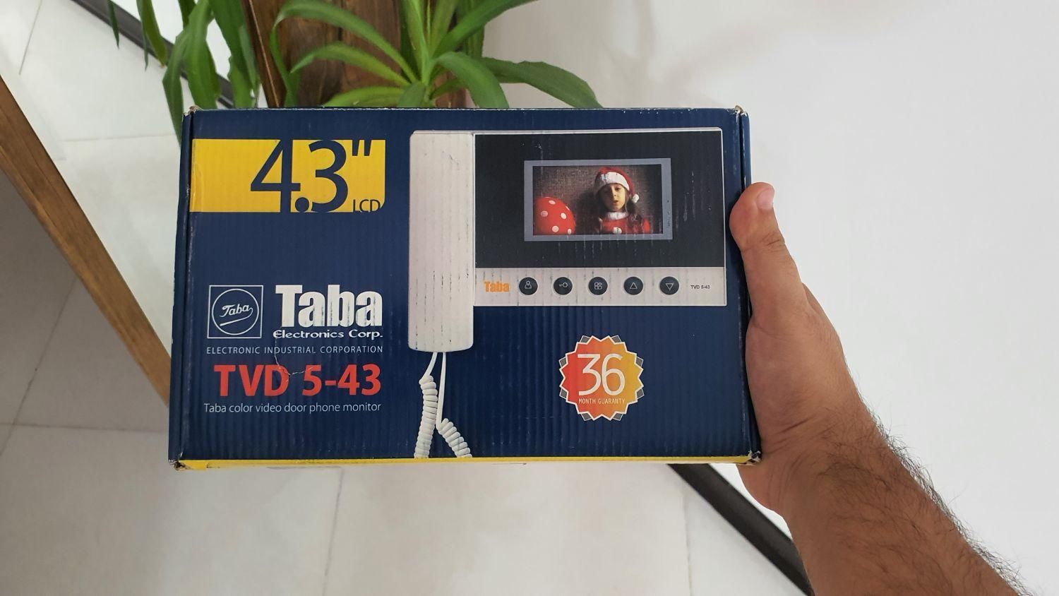 آیفون تصویری تابا TVD 5-43|صوتی و تصویری|قم, سراجه (۱۵ خرداد)|دیوار