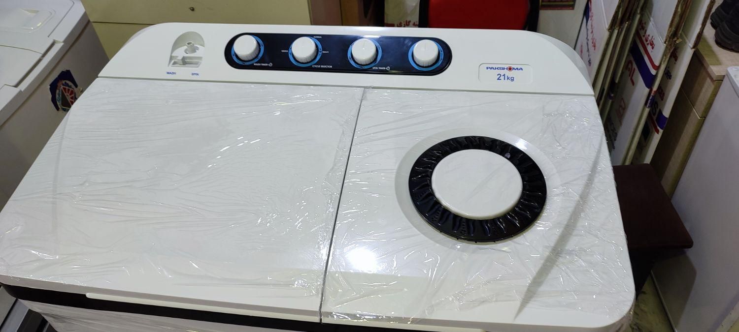 ماشین لباسشویی دوقلو 21کیلوپاکشوما مدل 2104|ماشین لباسشویی و خشک‌کن لباس|تبریز, |دیوار