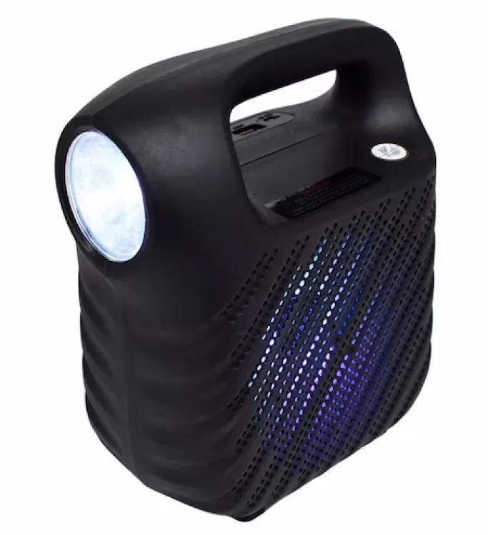 اسپیکر بلوتوثی تک باند چراغ قوه دار ۳اینچ kts-1969|پخش‌کننده همراه|شیراز, تحویلی|دیوار